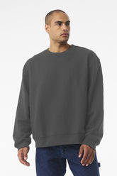 BELLA+CANVAS® Unisex 10-Ounce Heavyweight Crewneck Sweatshirt - Asphalt - XS